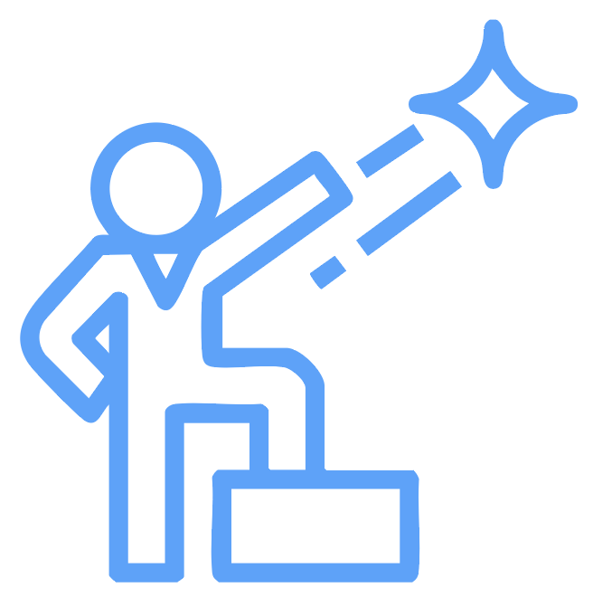 figure reaching for star