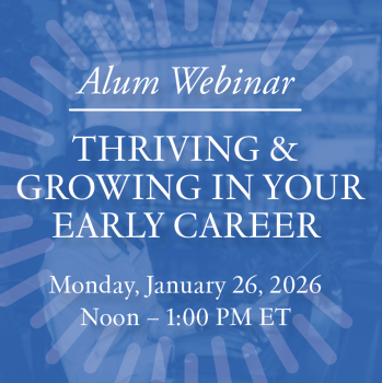 Thriving and Growing in your Early Career