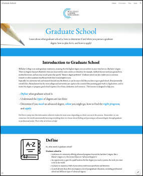 grad school resource