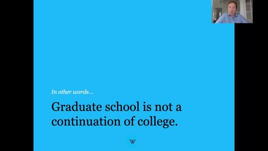 Applying to Graduate School Information Session (April 2021)